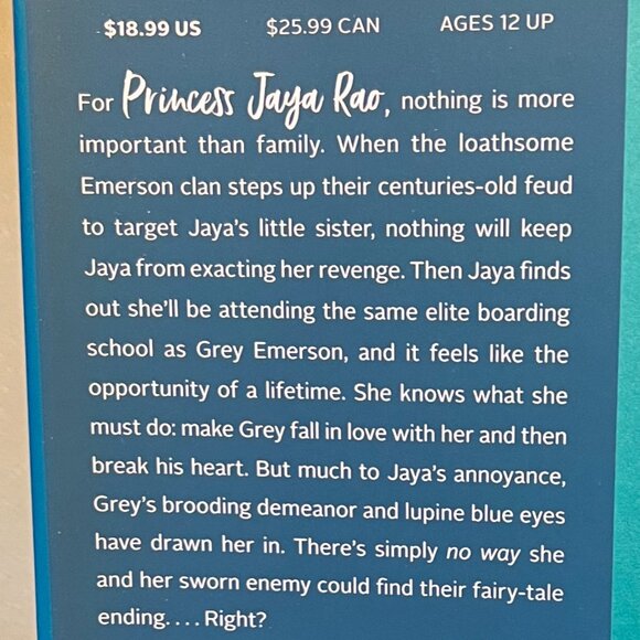 Of Curses and Kisses by Sandhya Menon ~ Young Adult Fiction ~ YA Novel ~ Desi - Picture 5 of 11